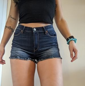 Abercrombie high waist shorts